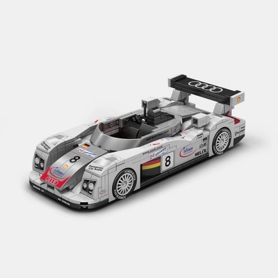 Happy Build Power Block Power Build PB8839 Timeless Classic Red Classic Car