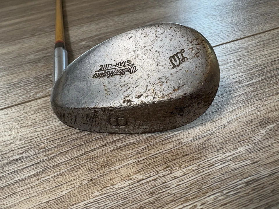 Raro hierro Walter Hagen Star-Line 8 con eje de piratón alrededor de 1930 Foto 2 de 4