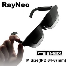RayNeo GT Max 3DoF Smart AR/XR Glasses 59&deg;FOV 267" Giant Screen 1200Nits 120Hz-M