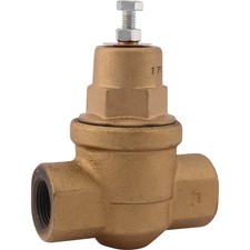 Cash Acme 3/4 Inch EB75 FPT x FPT Pressure Regulator Valve (PRV), 45 PSI, 230...