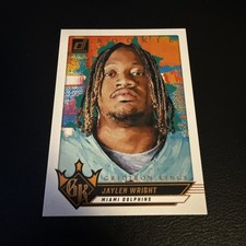 2024 Panini Donruss - Rookie Gridiron Kings Jaylen Wright #20 (RC)