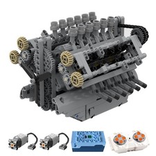 Moc Naturally Aspirated V12 Engine With Camshafts And Gearbox 788 Pieces