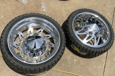 24 Custom Cut Alcoa Wheels For Ford Chevy Gmc Ram Dually Trucks W35125024 Tire 24 Custom Cut Alcoa Wheels For Ford Chevy Gmc Ram Dually Trucks W35125024 Tire