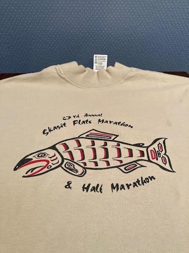 Skagit Flats Marathon T-shirt 23rd Annual