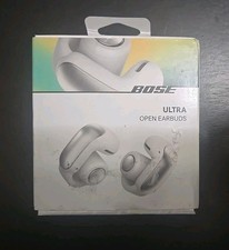 Bose Ultra Open Earbuds - True Wireless Bluetooth - White Smoke - Opened Box