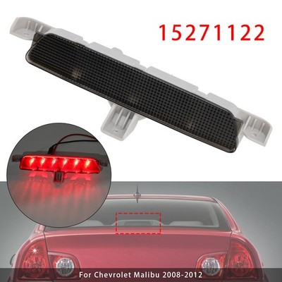 Rear High Mount Third Brake Light Lamp Für Chevrolet Malibu 2008-2012 Black