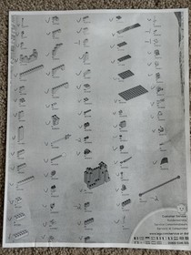 LEGO Castle Drawbridge Defense 7079 Incomplete W BOX Manual Gold Knight Cas415