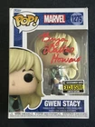 BRYCE DALLAS HOWARD Signed Marvel Gwen Stacy Funko Pop #1275 AUTO PSA
