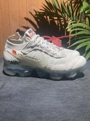 Size 8 - 2018 Nike Air VaporMax  Off-White 