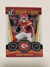 2024 Panini Donruss Football Champ Is Here Jerick McKinnon Chiefs /100 No 14