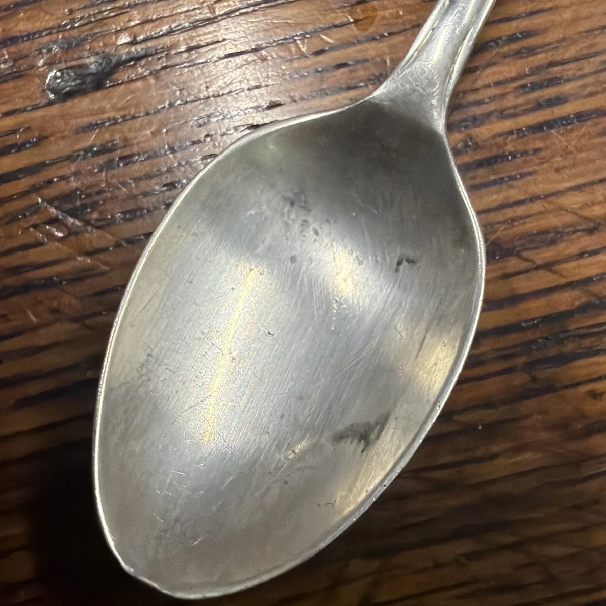 Sterling Silver Shire Horses Society Spoon, Sheffield 1958, 17.3g 120mm