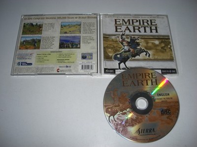Empire Earth 1 Stück CD Rom Jewel Cased - RTS Strategie SCHNELLER VERSAND