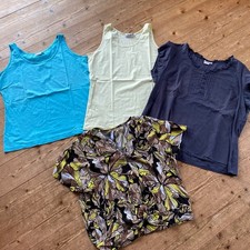 Kleiderpaket 4 tlg. Blusen Tops Gr. 44/46