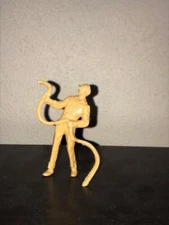 Tim-Mee Air Force Crew with Hose. Tan/Butterscotch Plastic  60mm