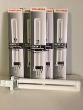 Sylvania 13 Watt 835 2 Pin Compact Fluorescent Light Bulbs 21137 Lot Of 3