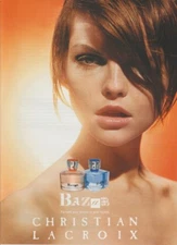 Paper advertising - advertising paper - Bazaar by Christian Lacroix