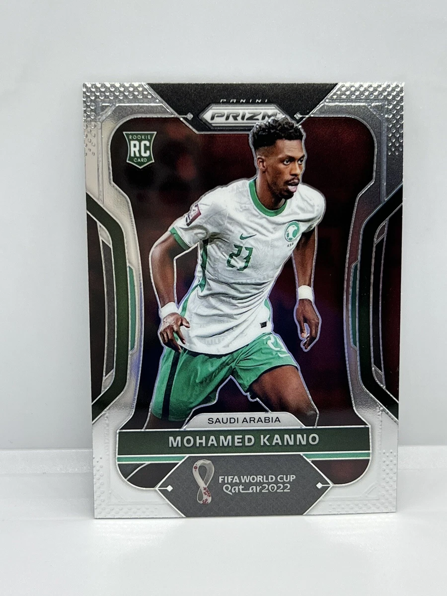 2022 Prizm World Cup Mohamed Kanno ROOKIE 214 Saudi Arabia Panini