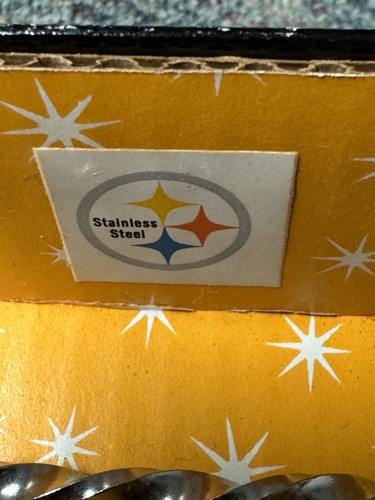Mr. Bartender Bar Ware Pittsburgh Steelers Drink Mix Kit New in Box MCM - Picture 3 of 8