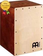 Jam Cajon Box Drum with Snare and Bass Tone for Acoustic Music  Made in Europe