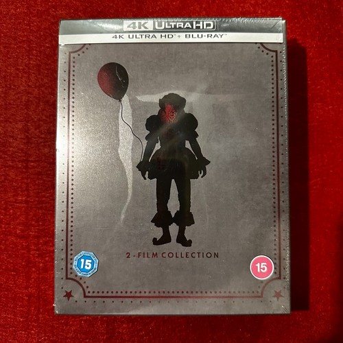 IT Chapters 1 and 2 - Zavvi Exclusive 4K Steelbook Collection NEW & SEALED