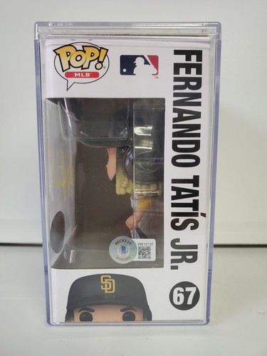 San Diego Padres Fernando Tatis Jr. Signed Funko Pop #67 BAS Beckett Witnessed - Picture 2 of 8