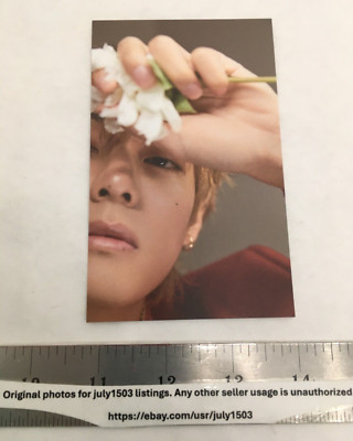 (1) NEW BTS V Kim Taehyung Rêvé Reve Postcard #50 - 50th Picture Postcard in Set