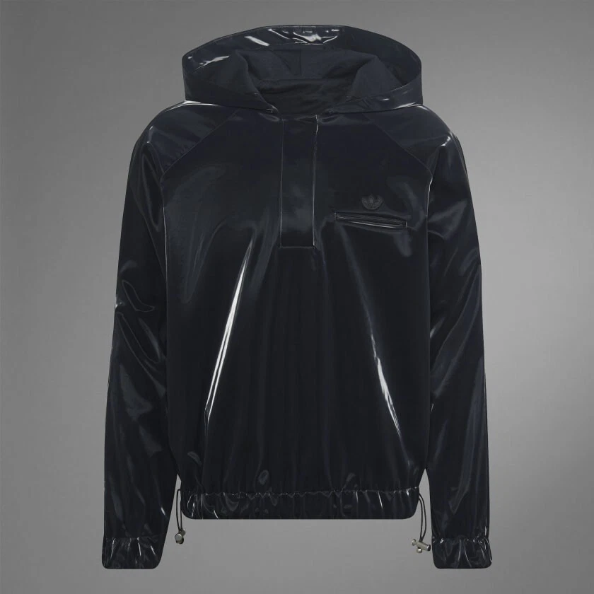 adidas half zip hoodie ORIGINALS Black Unisex HN0999, Size S New | eBay