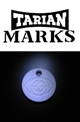Tarian Marks 24mm white chalk targets, 600 in total. reactive pcp air rifle  | eBay