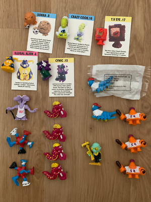 P.E.T. Pet Aliens Figuren und - Drop Down Auswahl - Vivid Imaginations Kellogg's