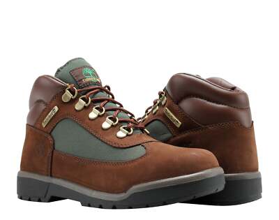 Timberland Field Boot Brown Nubuck/Olive Junior Big Kids