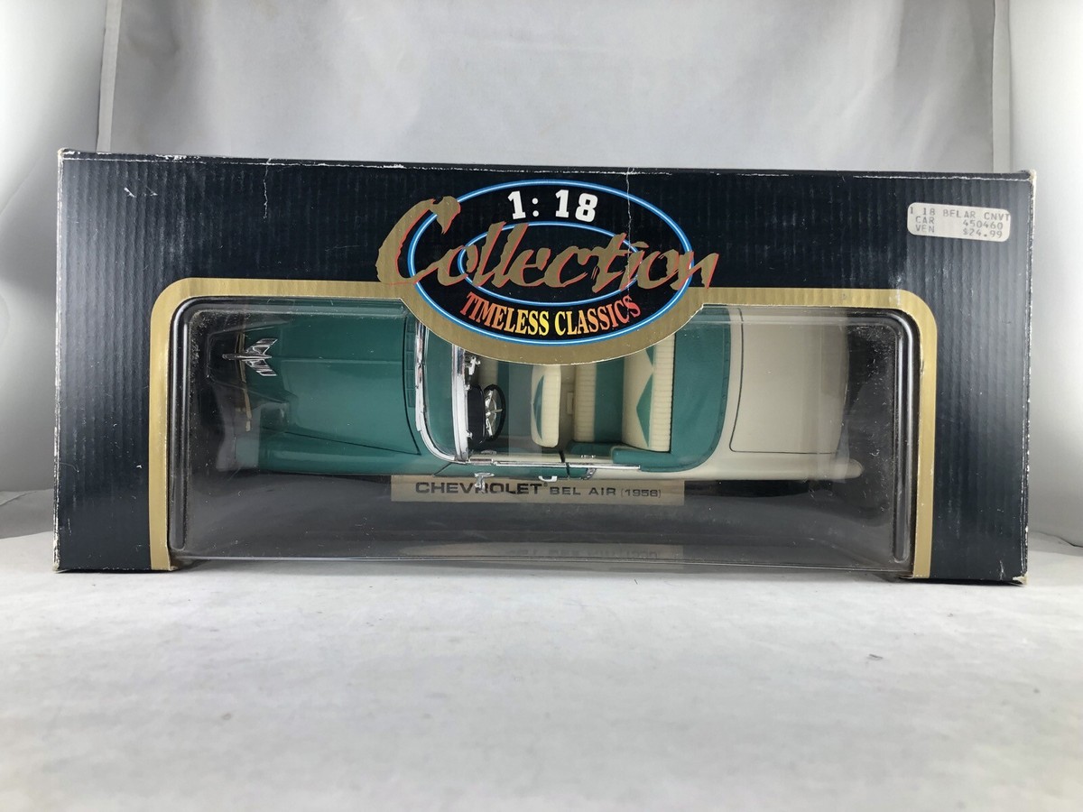 Road Legends 1:18 scale 1956 Chevrolet Bel Air Convertible | eBay