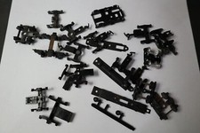 Vintage toy train parts lot Trucks etc.