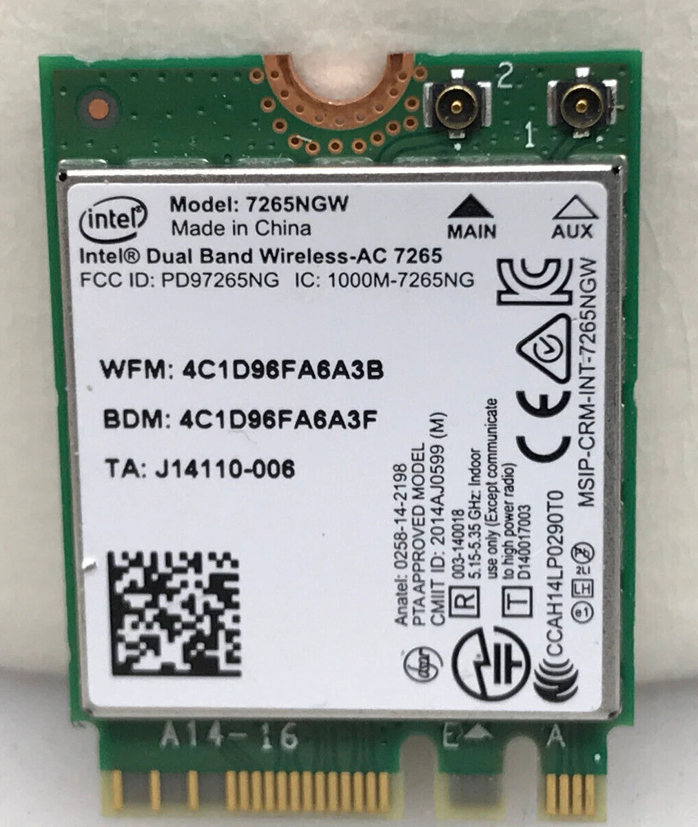 Intel r dual band wireless ac 3165. Intel r dual band wireless ac 3165