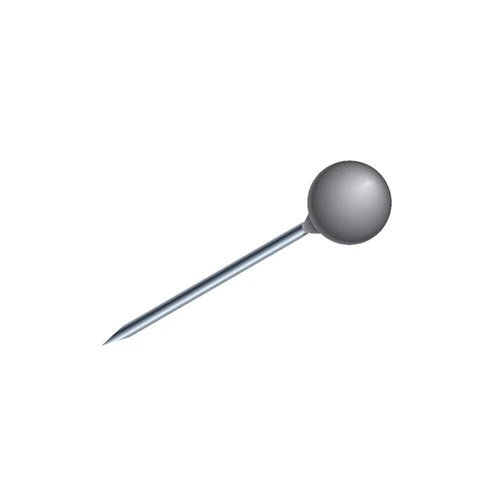 Boîte de 100 épingles sphériques 4mm Gris