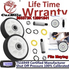 303373K Dryer Roller Wheel Drum Support Kit For Maytag 12001541,312948 2 Pack US