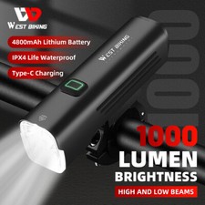Fahrrad Frontscheinwerfer 1000 Lumen 4800 mAh...