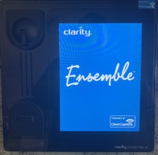 Clarity Ensamble touch screen caption phone