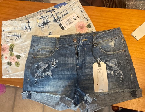 Lot Of 2 / Both Pair Size 7 / New With Tags Vanilla Star & YMI Shorts. - Picture 2 of 23