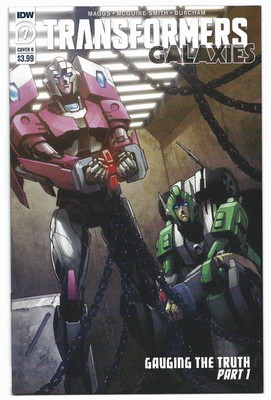 Transformers Galaxies #7 2020 Unread Milne Variant Cover B IDW Comics Sam Maggs