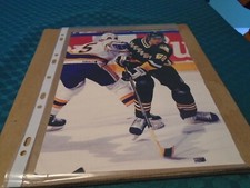 JAROMIR JAGR  PITTSBURGH PENGUINS   POSTER COLOR  8 x 11  INCHES