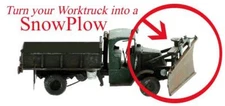 SNOWPLOW....SNOWPLOW....Turn your worktruck into a SNOWPLOW HO detail