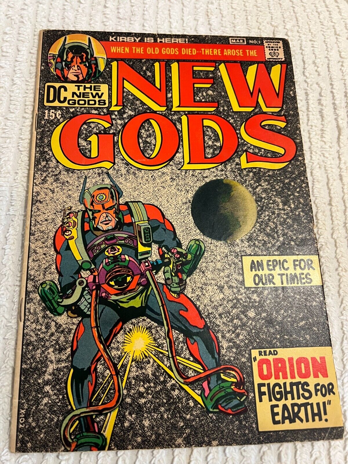 New Gods 1 1971 Jack Kirby 1st App Orion Metron High Father  Darkseid DC comics