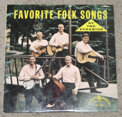 Favorite Folk Songs by the Pyramids LP vinyl Concordia College CALP 1013