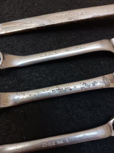LOT 0F 4 SNAP ON X01820,XS1618,XS1820,XS2024 OFFSET CHROME BOX END WRENCHES - Picture 4 of 4