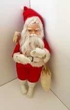 Vintage 1950's Santa Claus 13" tall
