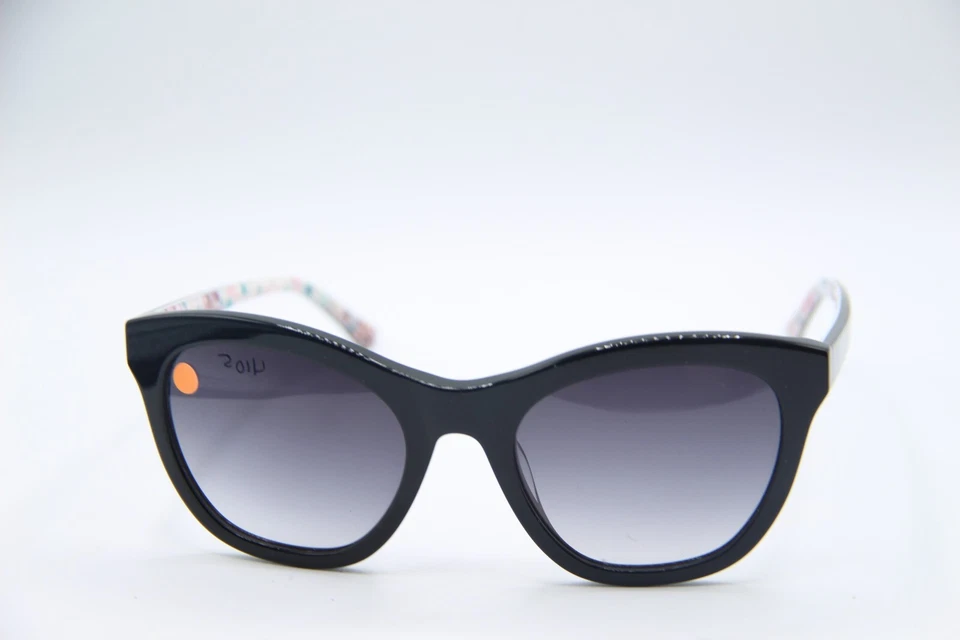 NUEVAS GAFAS DE SOL CANDIE'S CA 1034 01B NEGRAS DEGRADADAS FLORALES MARCOS AUTÉNTICOS 53-20 Foto 3 de 4