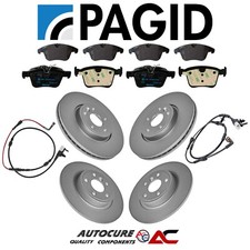 PARA JAGUAR XE R-SPORT MK1 X760 2.0 PAGID DISCOS DE FRENO DELANTEROS Y TRASEROS PASTILLAS Y SENSORES