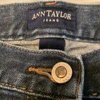 ANN TAYLOR JEANS STONEWASHED BLUE DENIM SIZE 10 5 POCKET RIVET NEW NO RETAIL TAG — photo 2