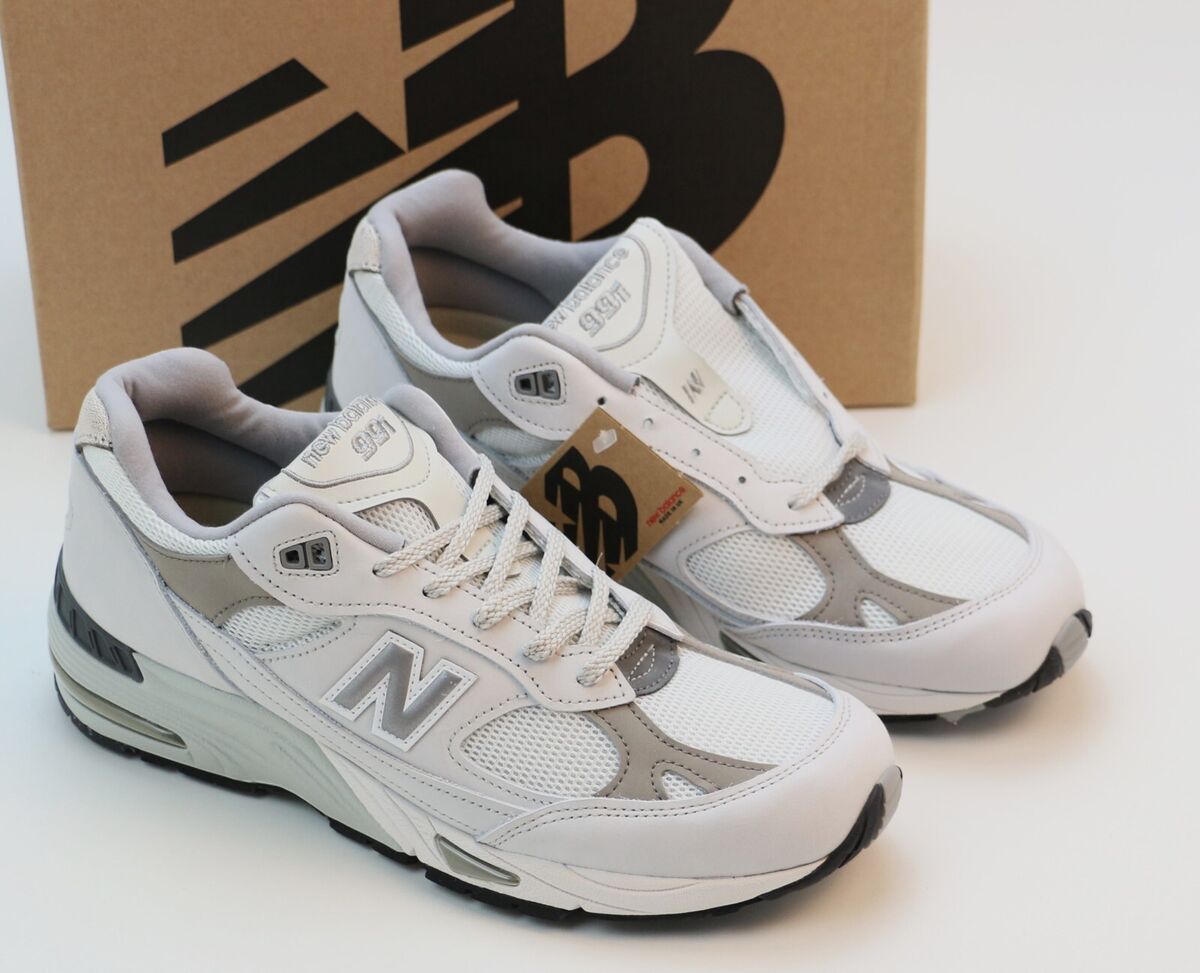 New Balance 991 Men's Shoes M991FLB Made in UK Star White New Balance 991 Men's Shoes M991FLB Made in UK Star White