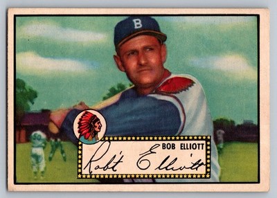 1952 Topps #14 Bob Elliott